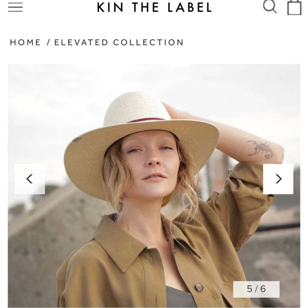 Kin The Label Hat - Elevated Collection NWOT - Picture 5 of 9